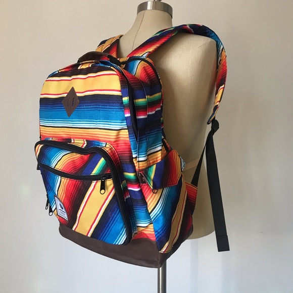 mexican blanket backpack